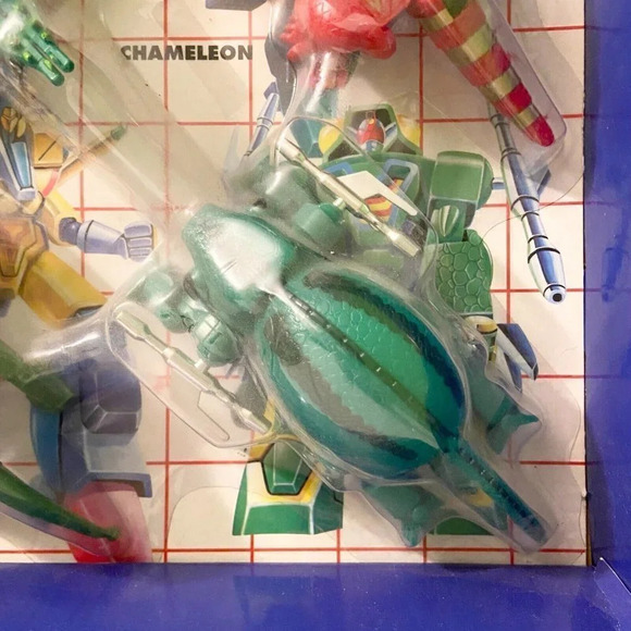 Vintage 90s Tek Toys Robo Reptiles Transformable Robots  Gilla Monster Iguana - Picture 3 of 14